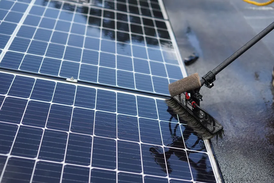 Limpieza de Paneles Solares · Palmetto Bay: Exemplo paineis